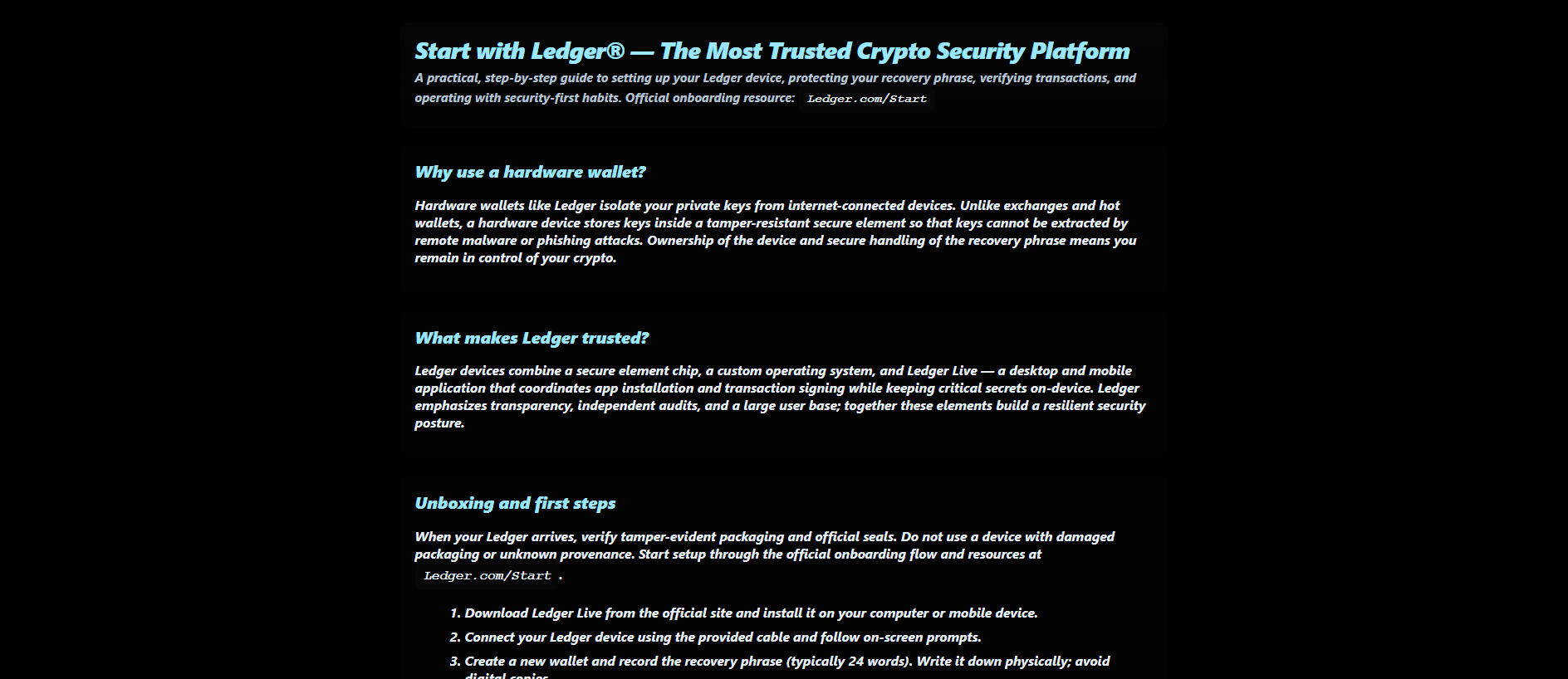Stored capture of nav-ledgerr-start-io.pages.dev