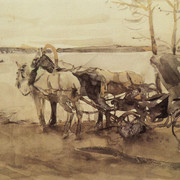 У перевоза 1905