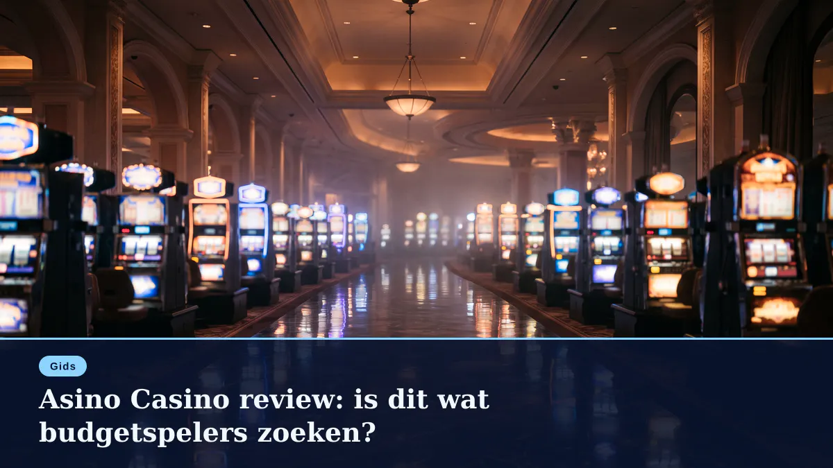 Asino Casino review: is dit wat budgetspelers zoeken?