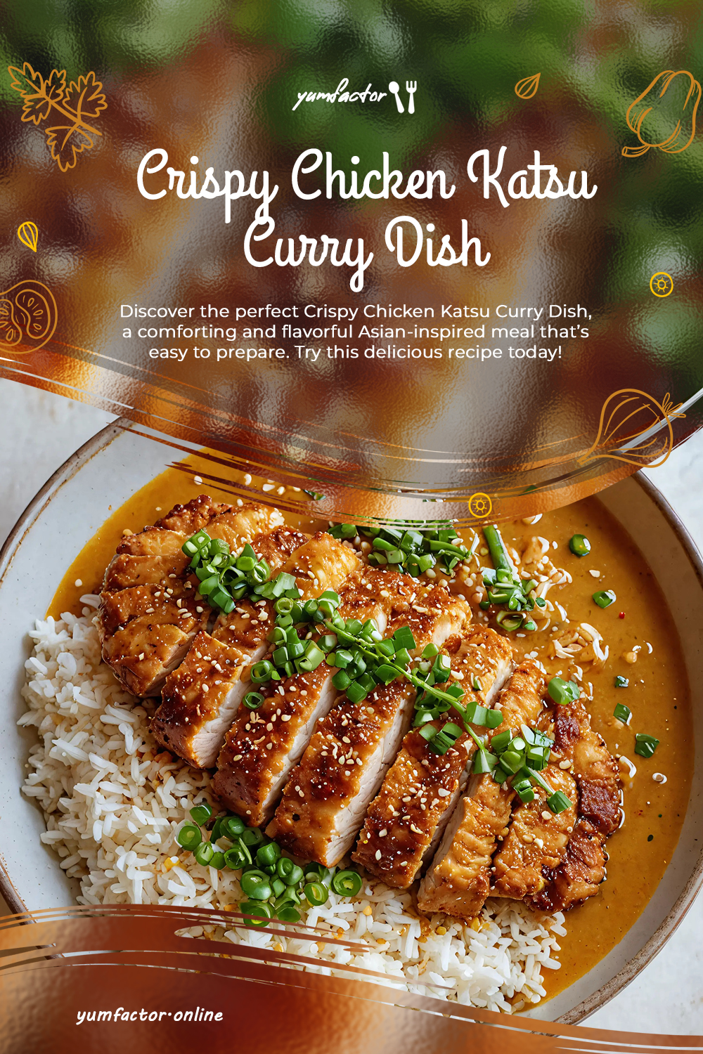 Crispy Chicken Katsu Curry Dish