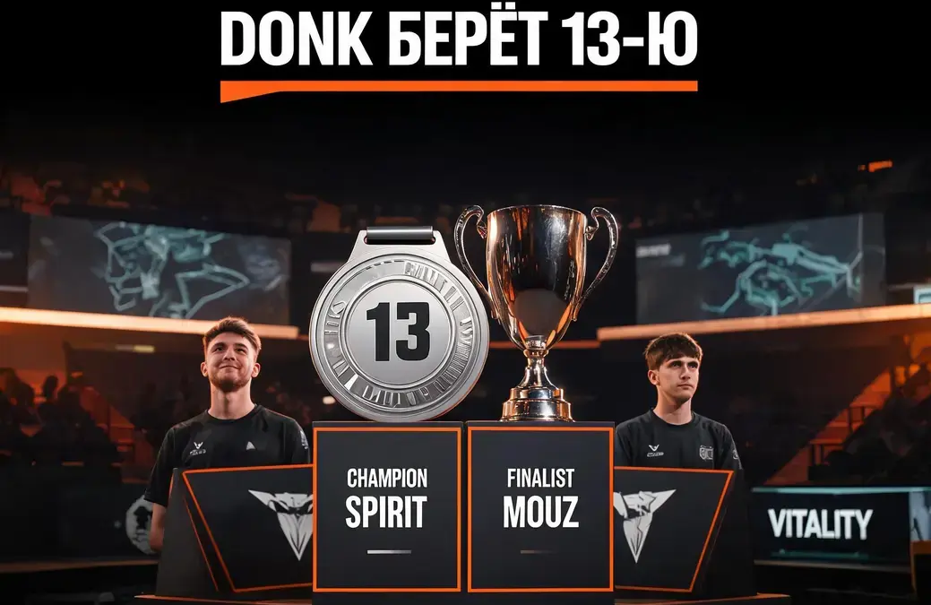 13-е MVP donk и титул Team Spirit: что оставил после себя BLAST Open Porto 2026