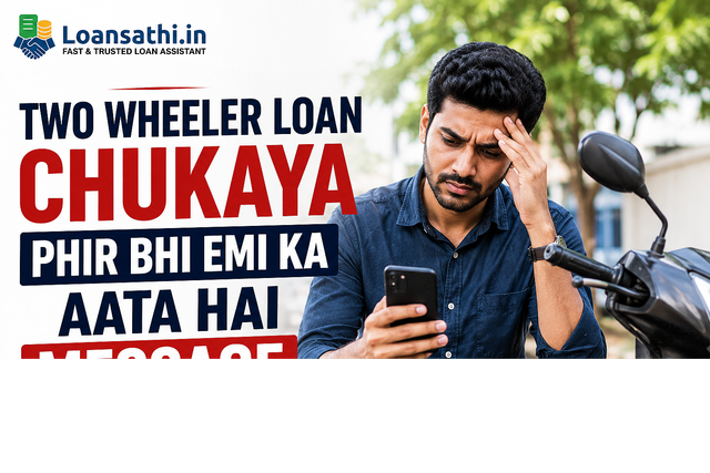 Two Wheeler Loan Chuka Diya? Phir Bhi EMI Ka Message Aa Raha Hai?