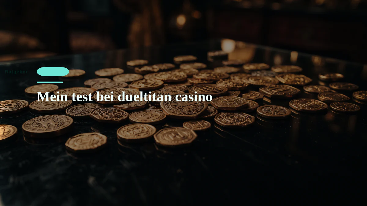 Mein test bei dueltitan casino