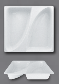 Divided Gastronorm Pan GN 2/3 — ZMGN2.3D