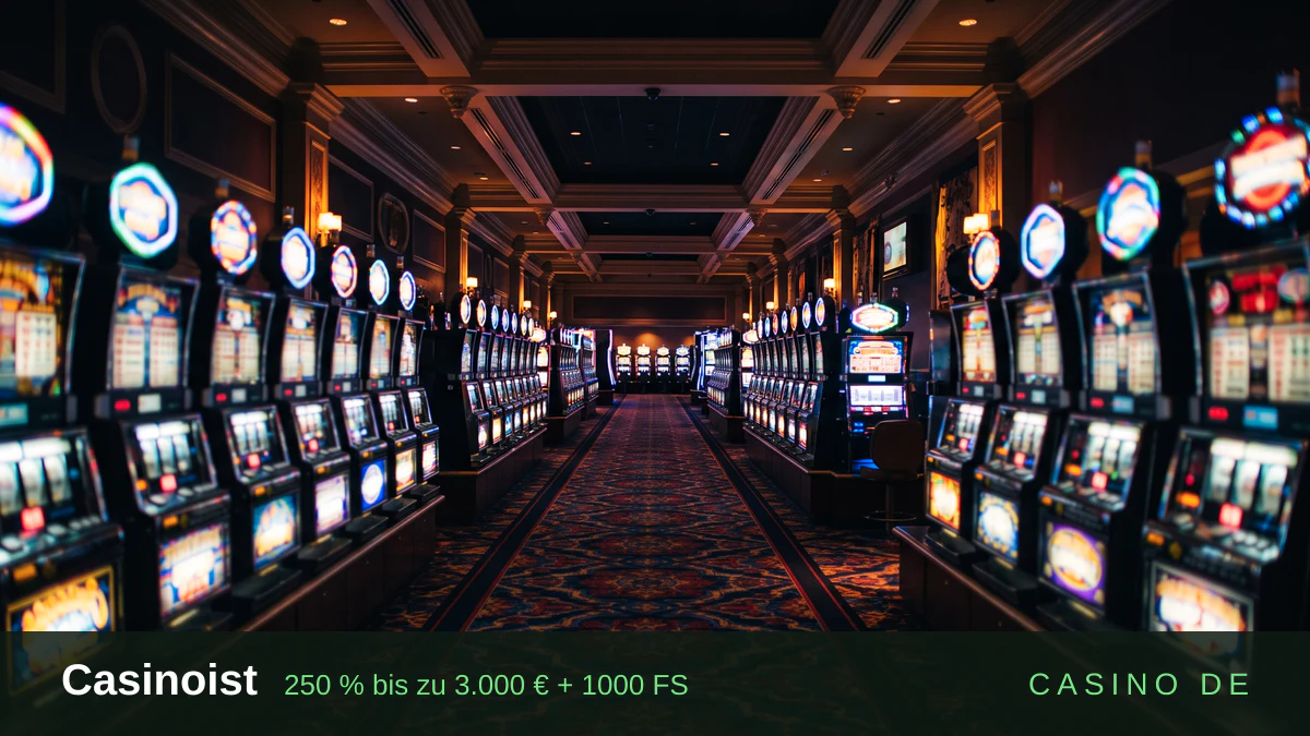 Casinoist — Willkommensbonus 250 % bis zu 3.000 € + 1000 FS, Zahlungen: Visa, Mastercard, Sofort, Jeton, Bitcoin