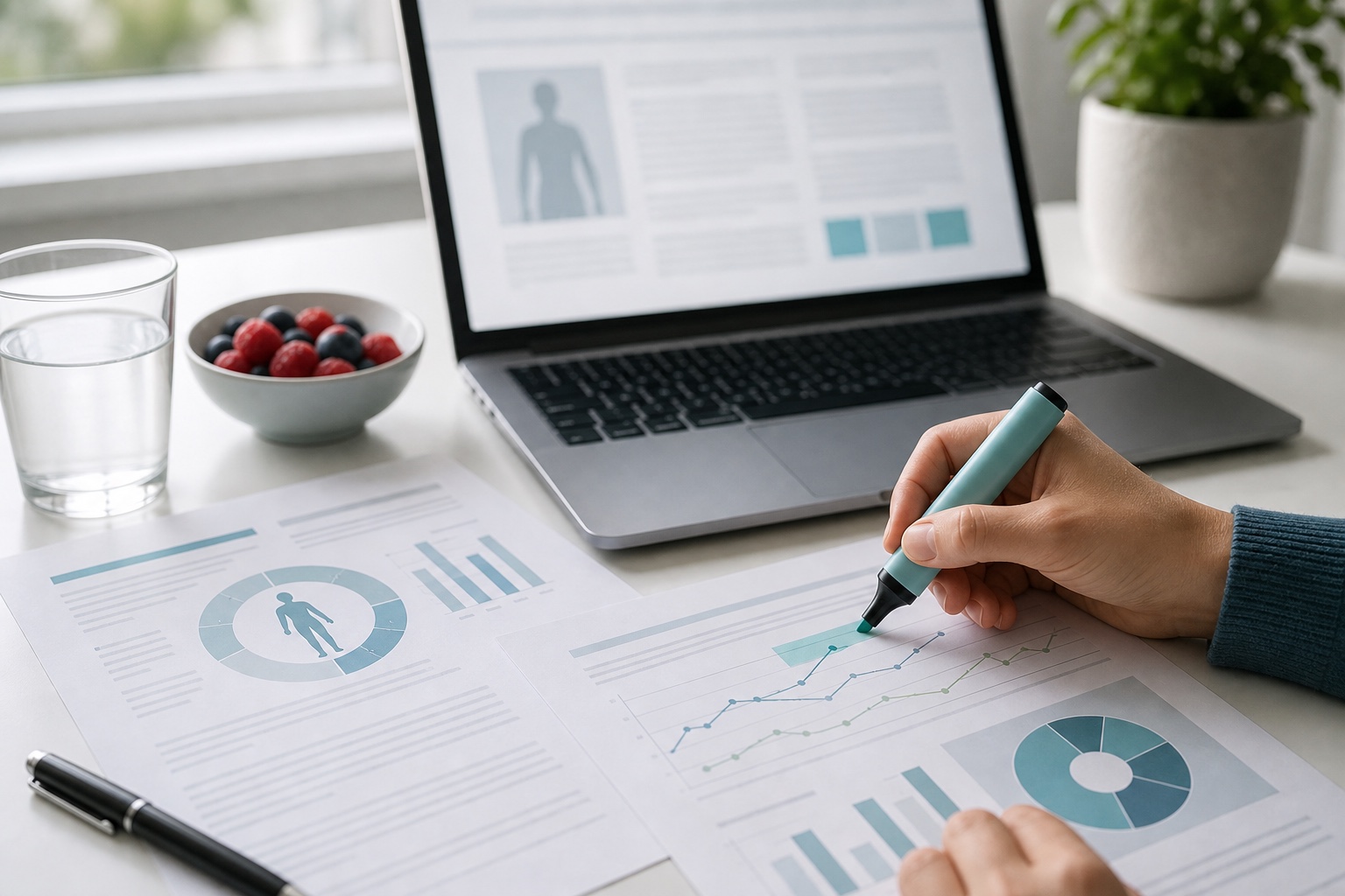Researching semaglutide weight loss information