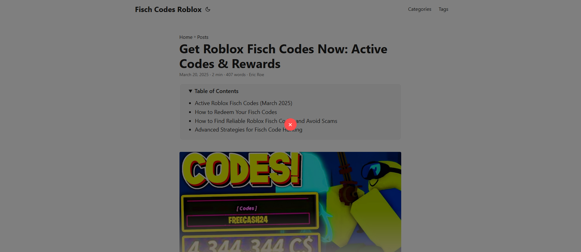 Stored capture of fisch-codes-roblox.pages.dev