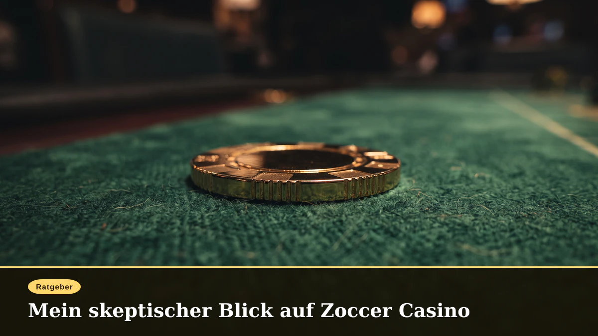 Mein skeptischer Blick auf Zoccer Casino