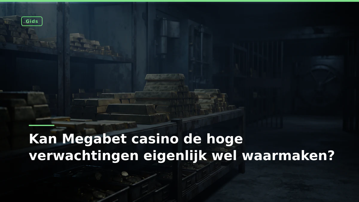 Kan Megabet casino de hoge verwachtingen eigenlijk wel waarmaken?