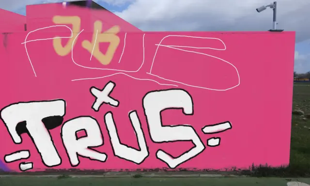 Graffiti artwork by BUPUB
