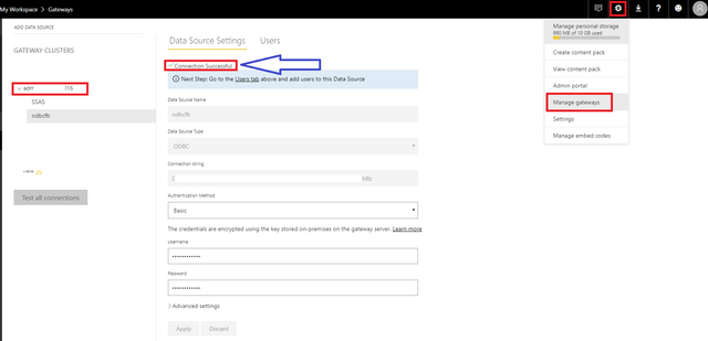 Combining Web Data with On premise gateway SQL server in direct query