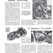 Hand-starting