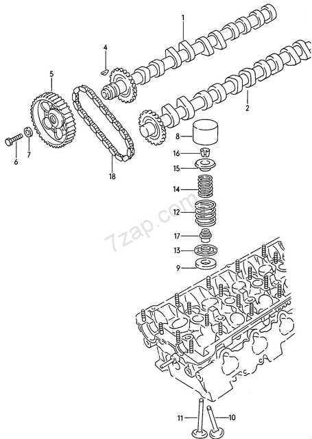 camshaft valves
