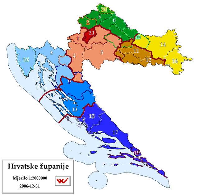 Croatian-counties