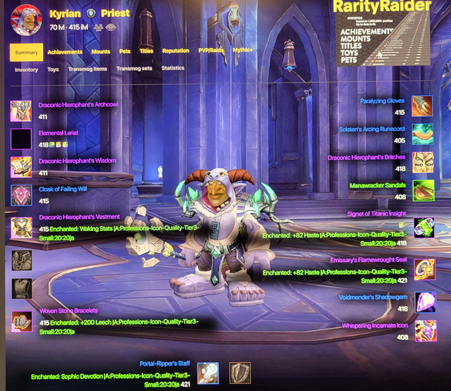 Priest-armory