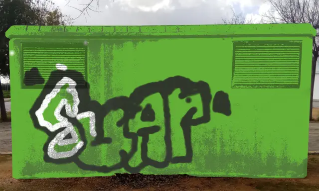 Graffiti artwork by anthony