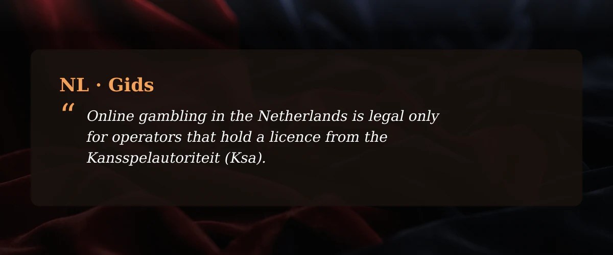 Casino NL legaal overzicht — Gids