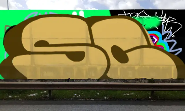 Graffiti artwork by 3OPK