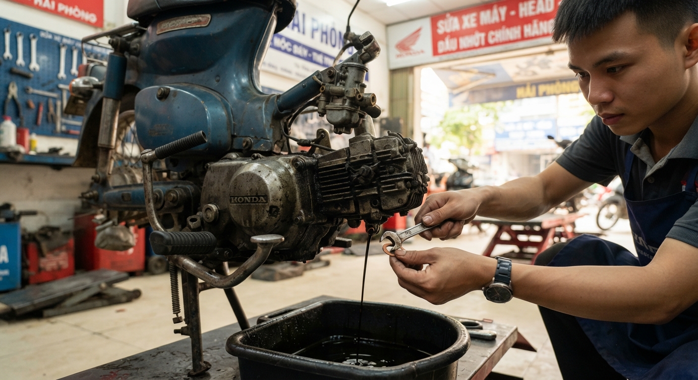sửa xe máy Hải Phòng - hình minh họa