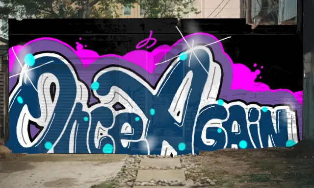 Graffiti artwork by LPBER