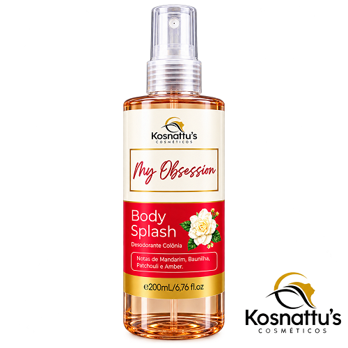 BODY SPLASH MY OBSESSION 200ML - KOSNATTUS - foto 1