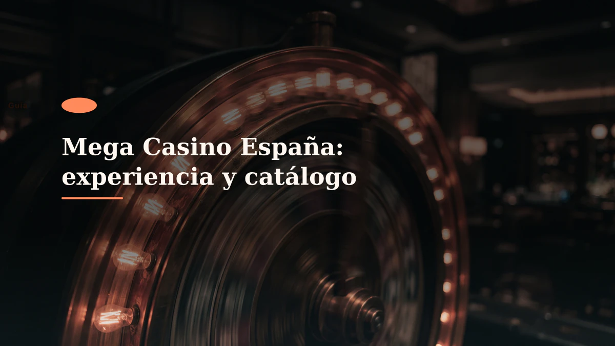Mega Casino España: experiencia y catálogo
