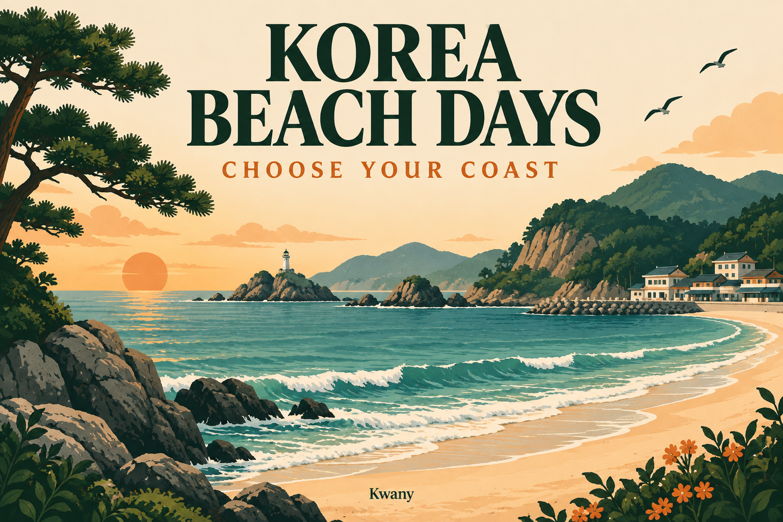 KOREA BEACH DAYS / CHOOSE YOUR COAST