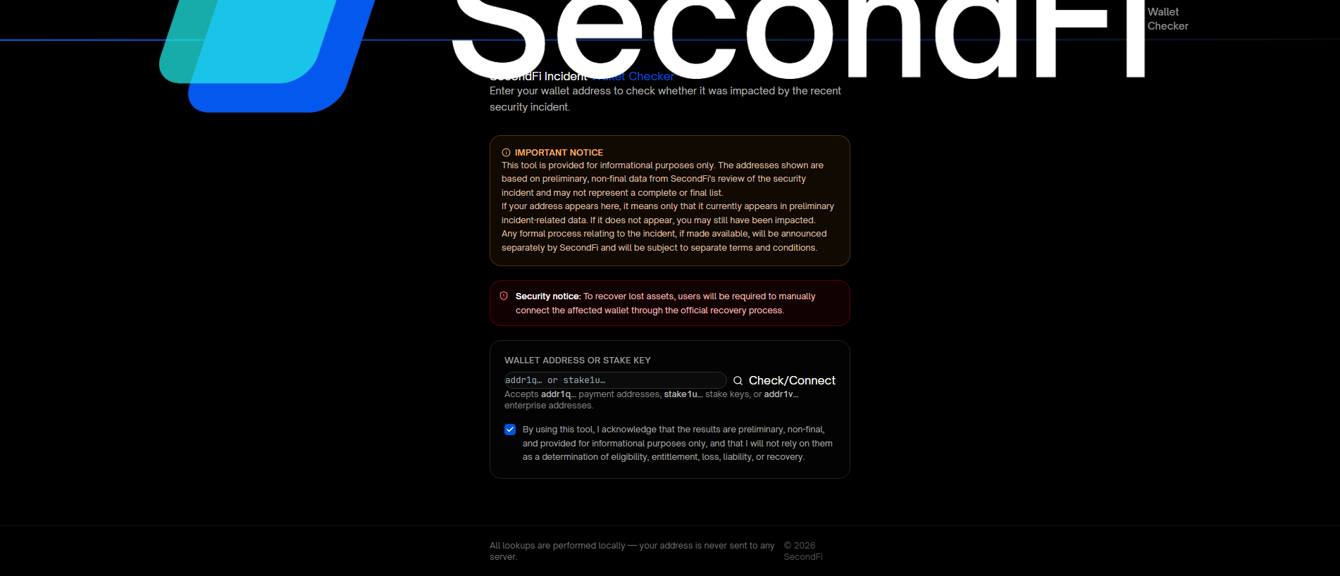 Stored capture of checkers-secondfi.xyz