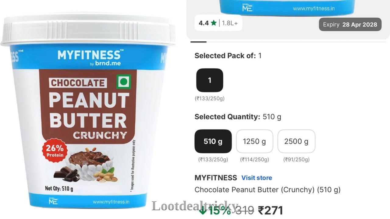 Choclate Cruncy Peanut – Great Loot Offer Choclate Cruncy Peanut – Great Loot Offer