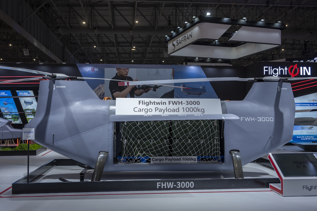 China Flightwin Showcases 200kg-2,500kg UAV Portfolio at Dubai Airshow Highlighting Logistics and Emergency Response Application
