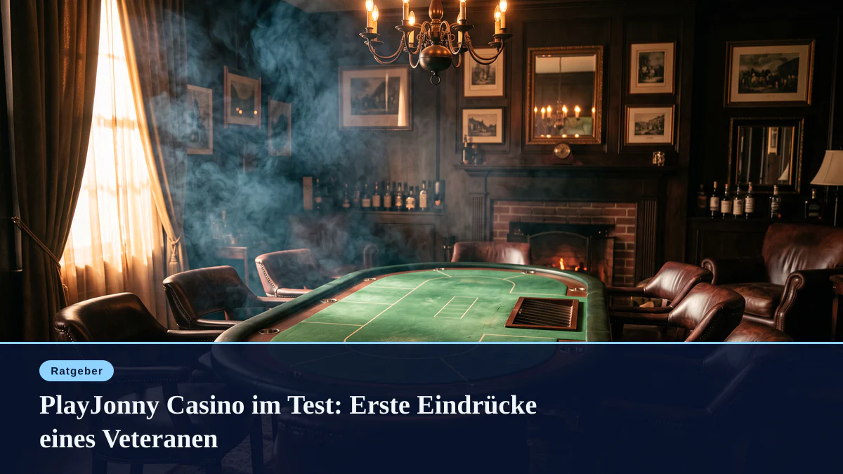 PlayJonny Casino im Test: Erste Eindrücke eines Veteranen