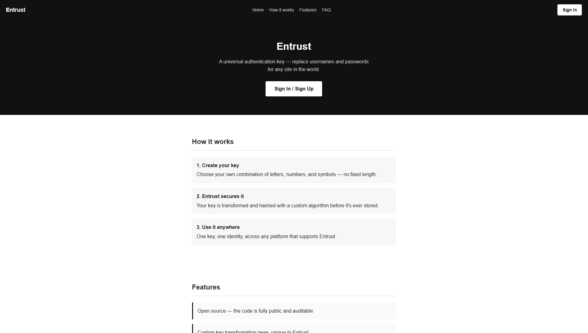 Stored capture of entrust.best