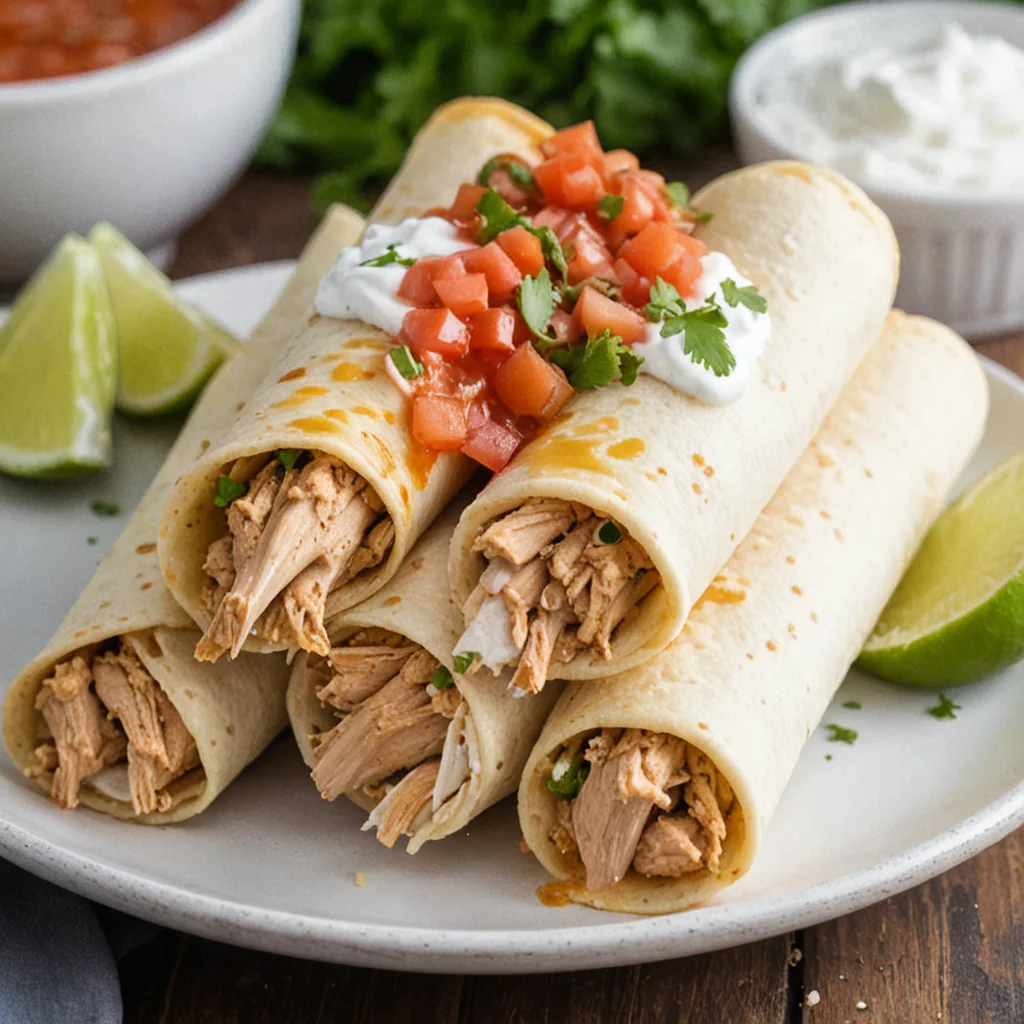 Crockpot Chicken Taquito Recipe