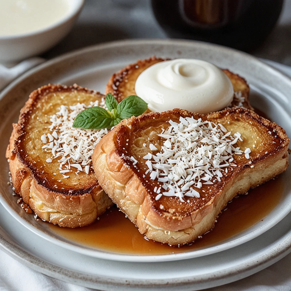 Irresistible Coconut Crust French Toast Recipe