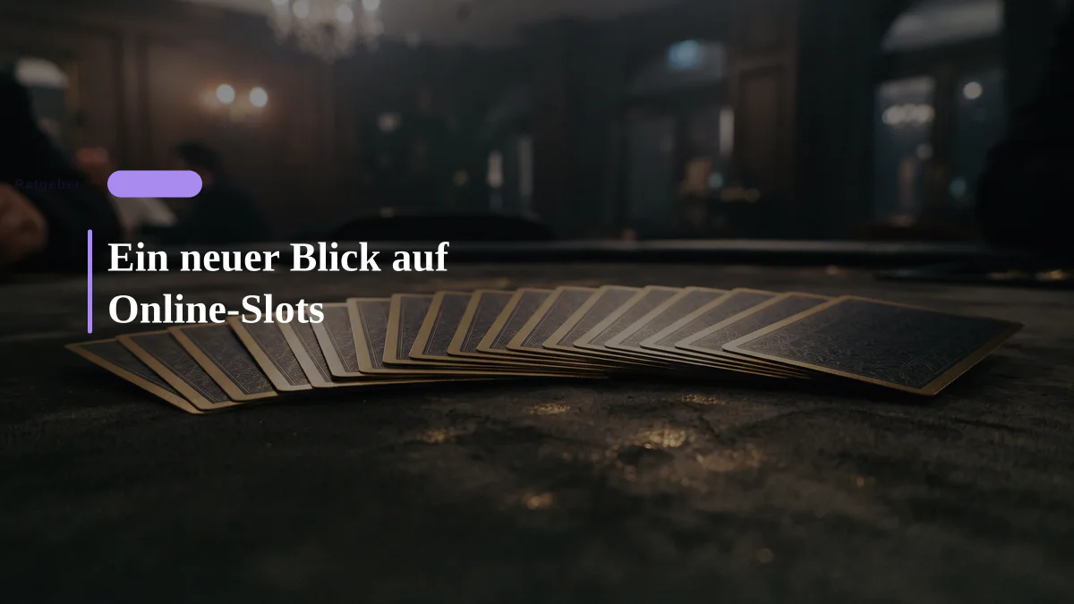 Ein neuer Blick auf Online-Slots
