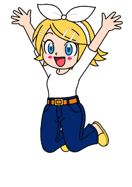 Kagamine Rin SMB new style 2