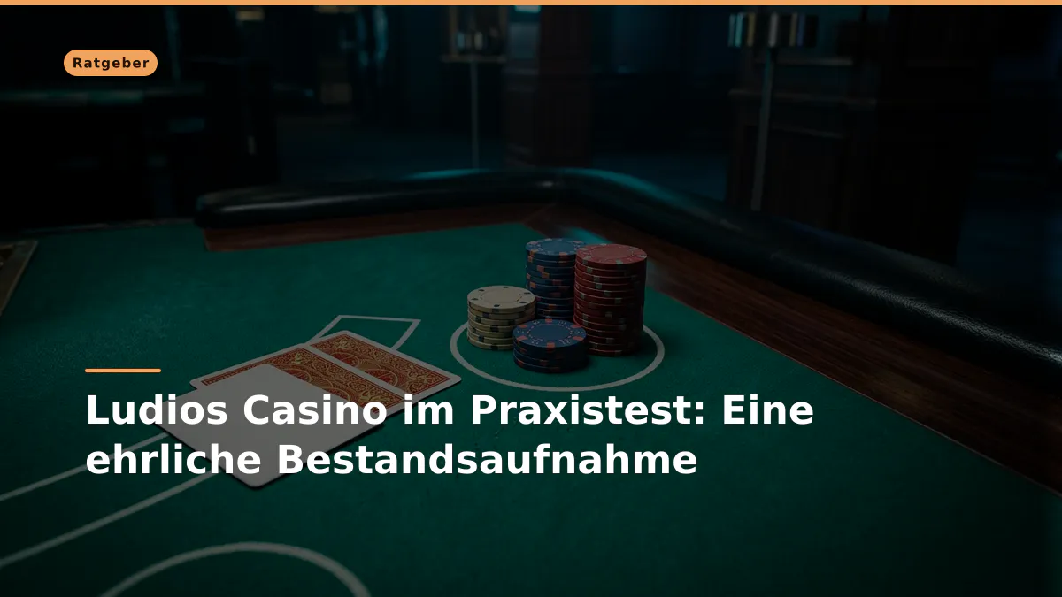 Ludios Casino im Praxistest: Eine ehrliche Bestandsaufnahme