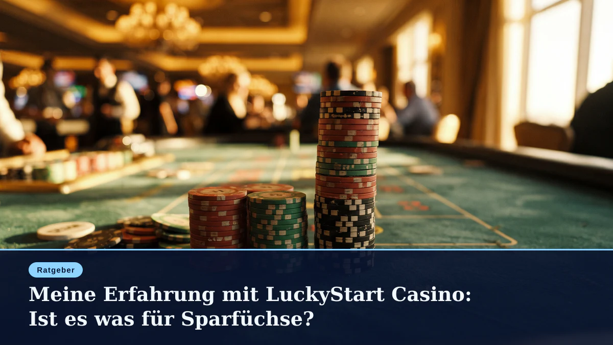 Meine Erfahrung mit LuckyStart Casino: Ist es was für Sparfüchse?