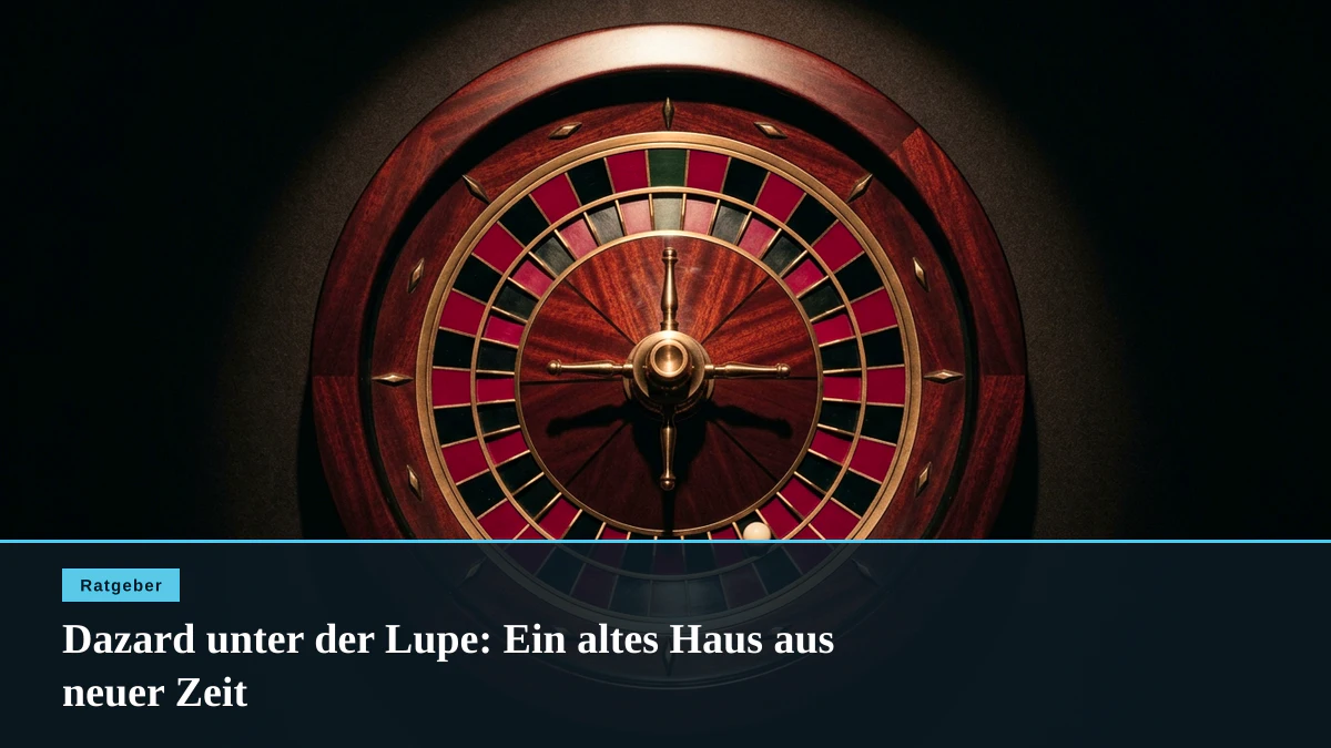 Dazard unter der Lupe: Ein altes Haus aus neuer Zeit