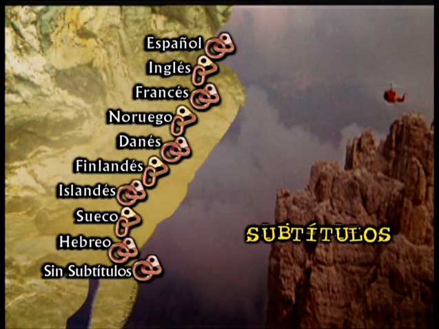 Cliff 4 - Máximo Riesgo [DVD9 Full] [PAL] [Esp/Ing/Fra] [5.1] [Sub:Multi] [1993] [Acción] [VS]