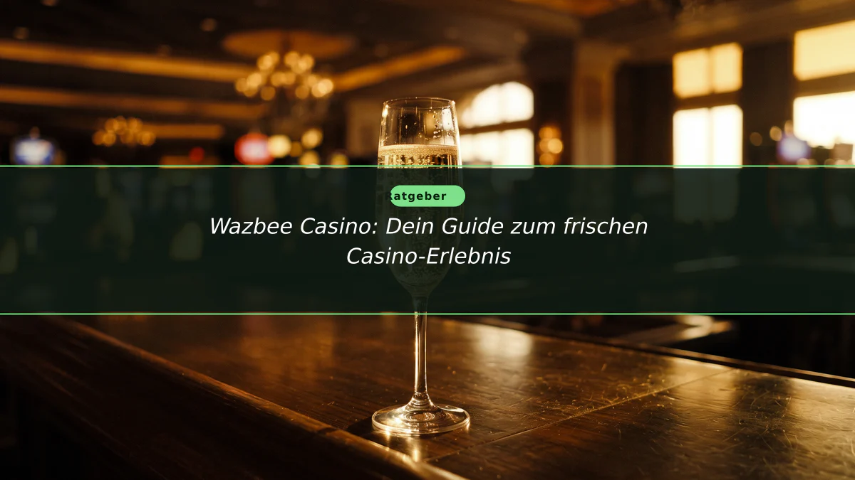 Wazbee Casino: Dein Guide zum frischen Casino-Erlebnis