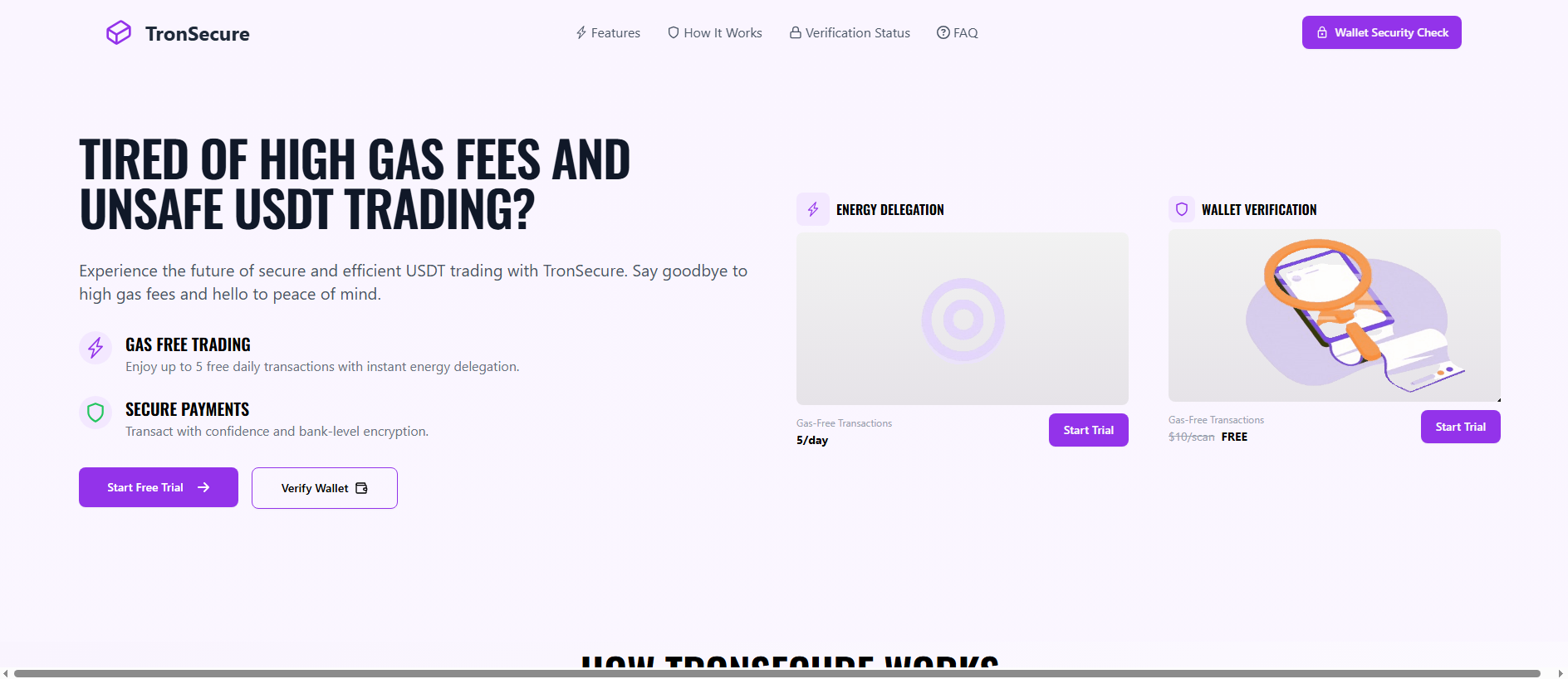 Screenshot of testtoken.online