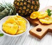 DEHYDRATED PINEAPPLE