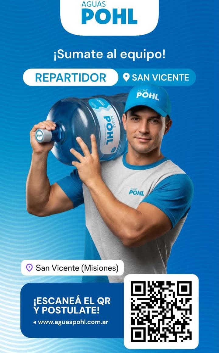 Se busca Repartidor en San Vicente