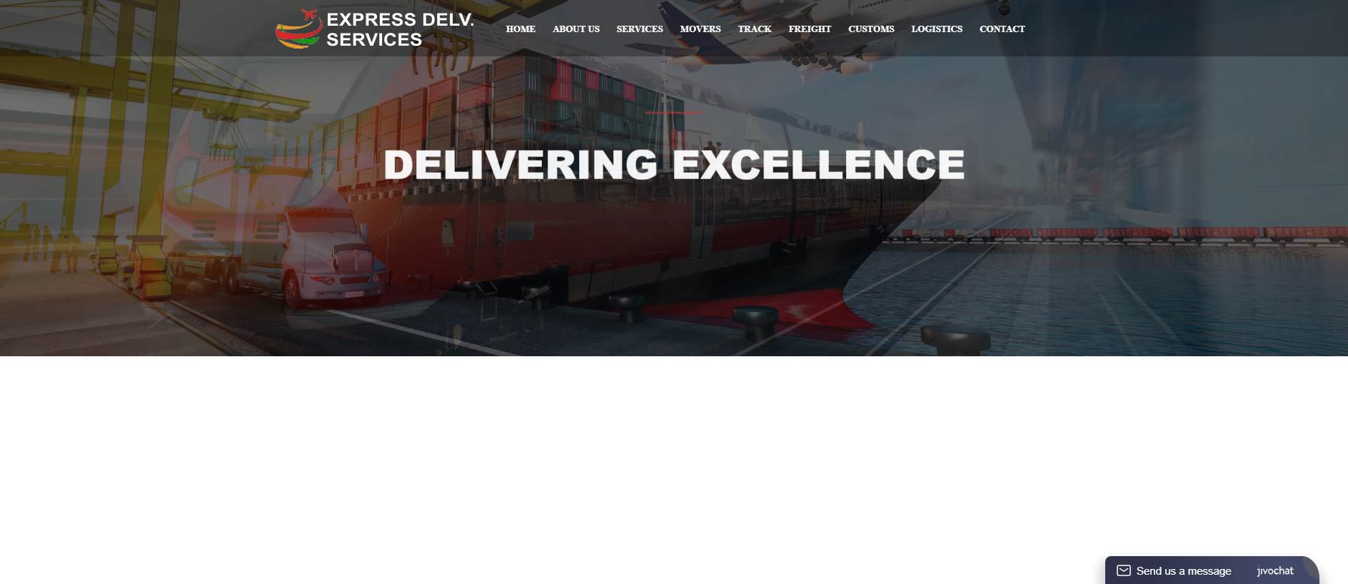 Screenshot of expdelvserv.live