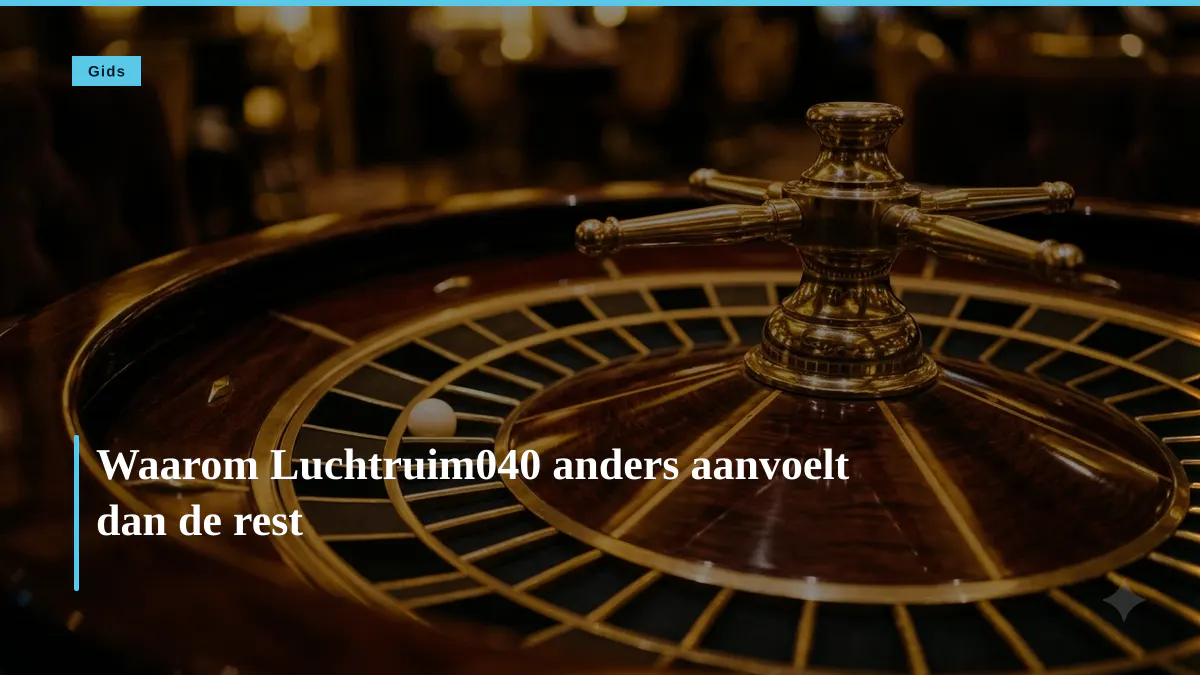 Waarom Luchtruim040 anders aanvoelt dan de rest