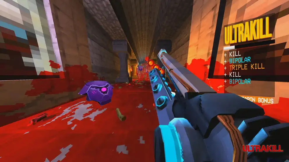 Captura de pantalla de gameplay de ULTRAKILL #2