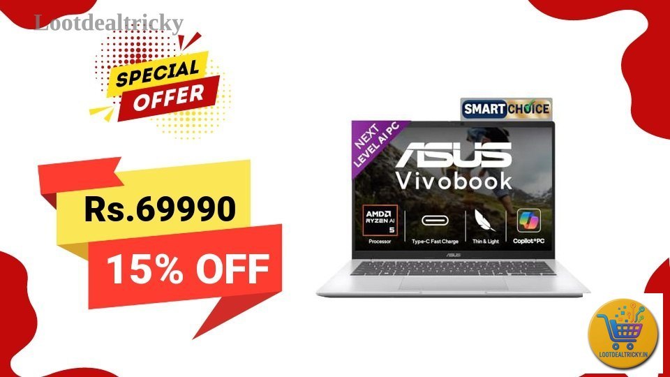 Asus Vivobook 14 – Just ₹10850 | Limited Time Loot Offer