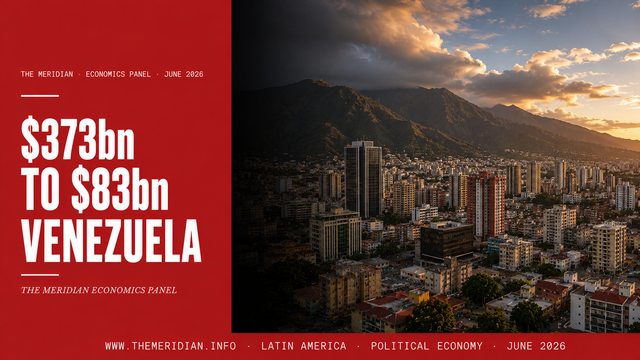 Venezuela GDP collapse $373 billion $83 billion financial autopsy The Meridian Economics Panel