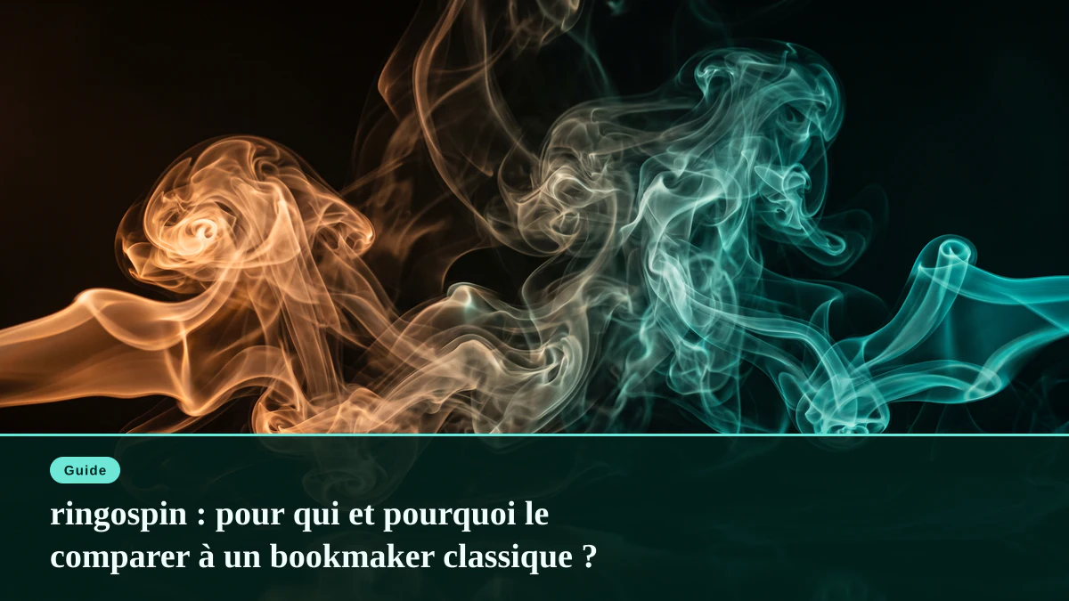ringospin : pour qui et pourquoi le comparer à un bookmaker classique ?